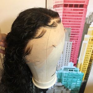 Lace front wig